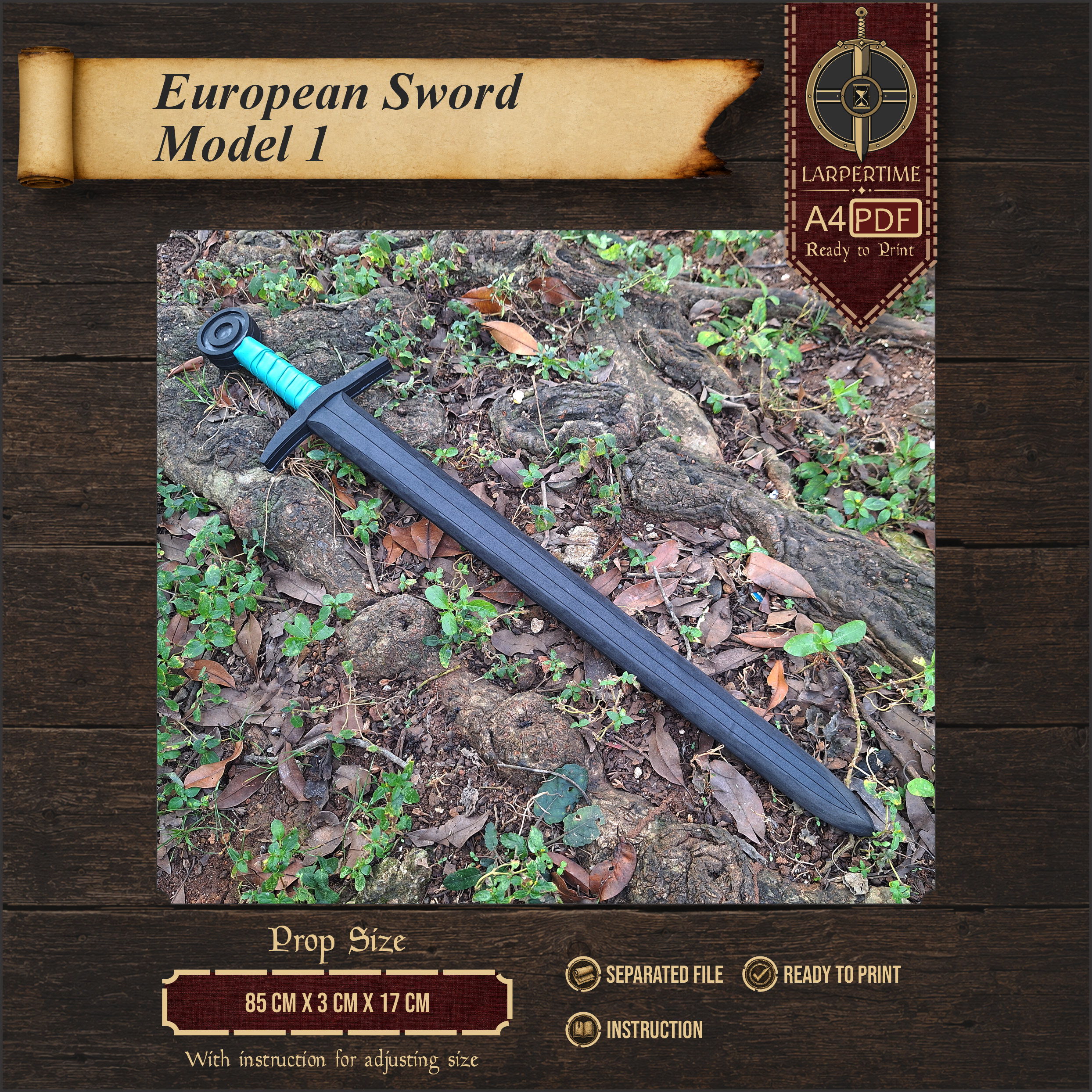 pola pedang larp eropa pdf, template pedang eva foam, diy senjata cosplay medieval, donwnload langsung pola pedang larp eropa pdf, template pedang eva foam, diy senjata cosplay medieval, donwnload langsung